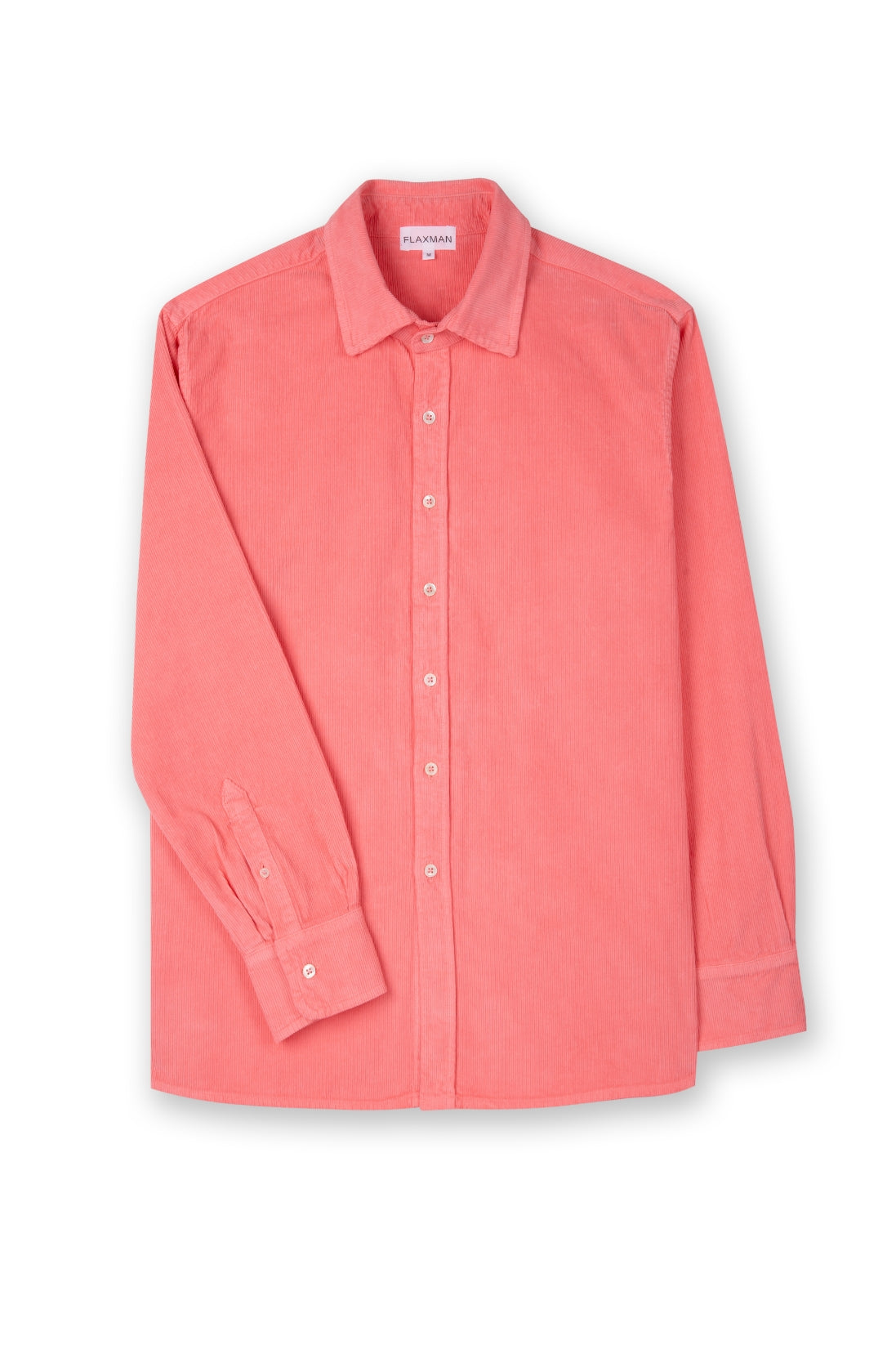 Buy Men's Cord Coral Shirts From Everett London UK