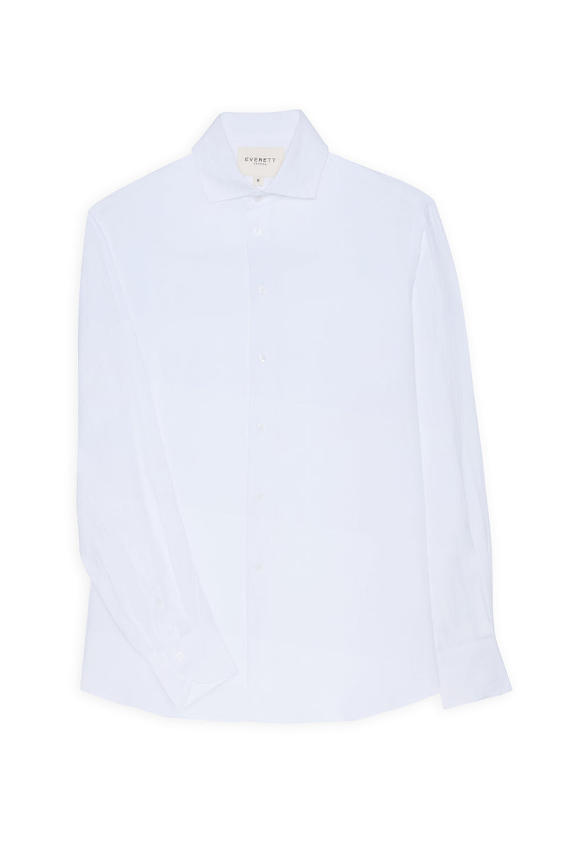 Porto Linen Shirt White