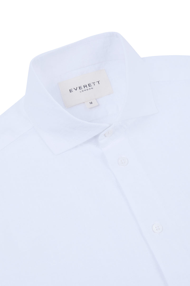 Porto Linen Shirt White