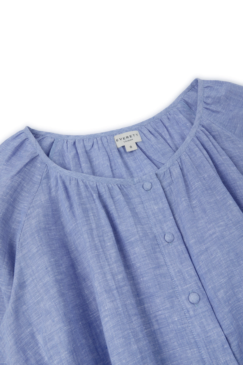 Stella Dress Ocean Blue