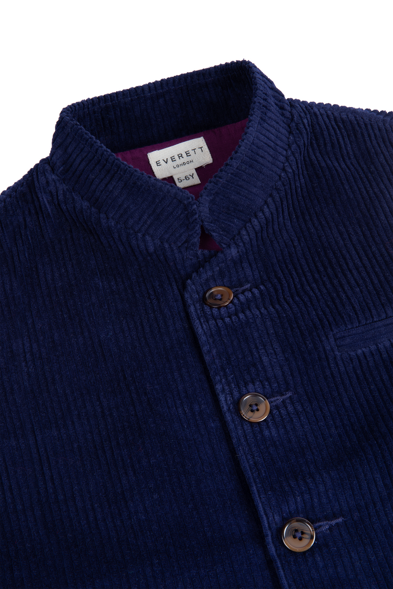 Boys Blue Waistcoat