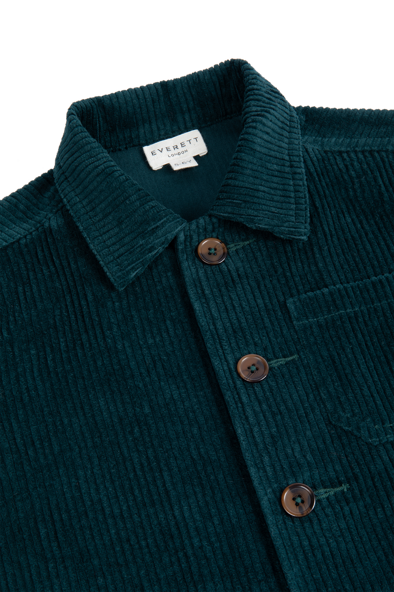 Boys Green Utility Jacket