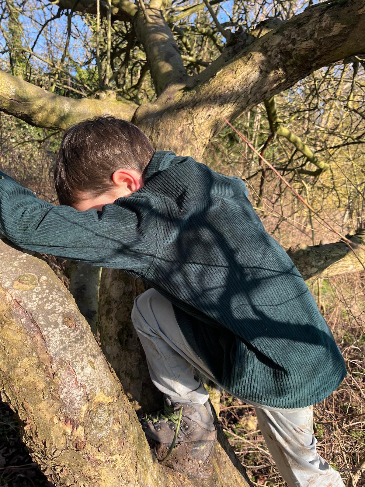 Boys Green Utility Jacket