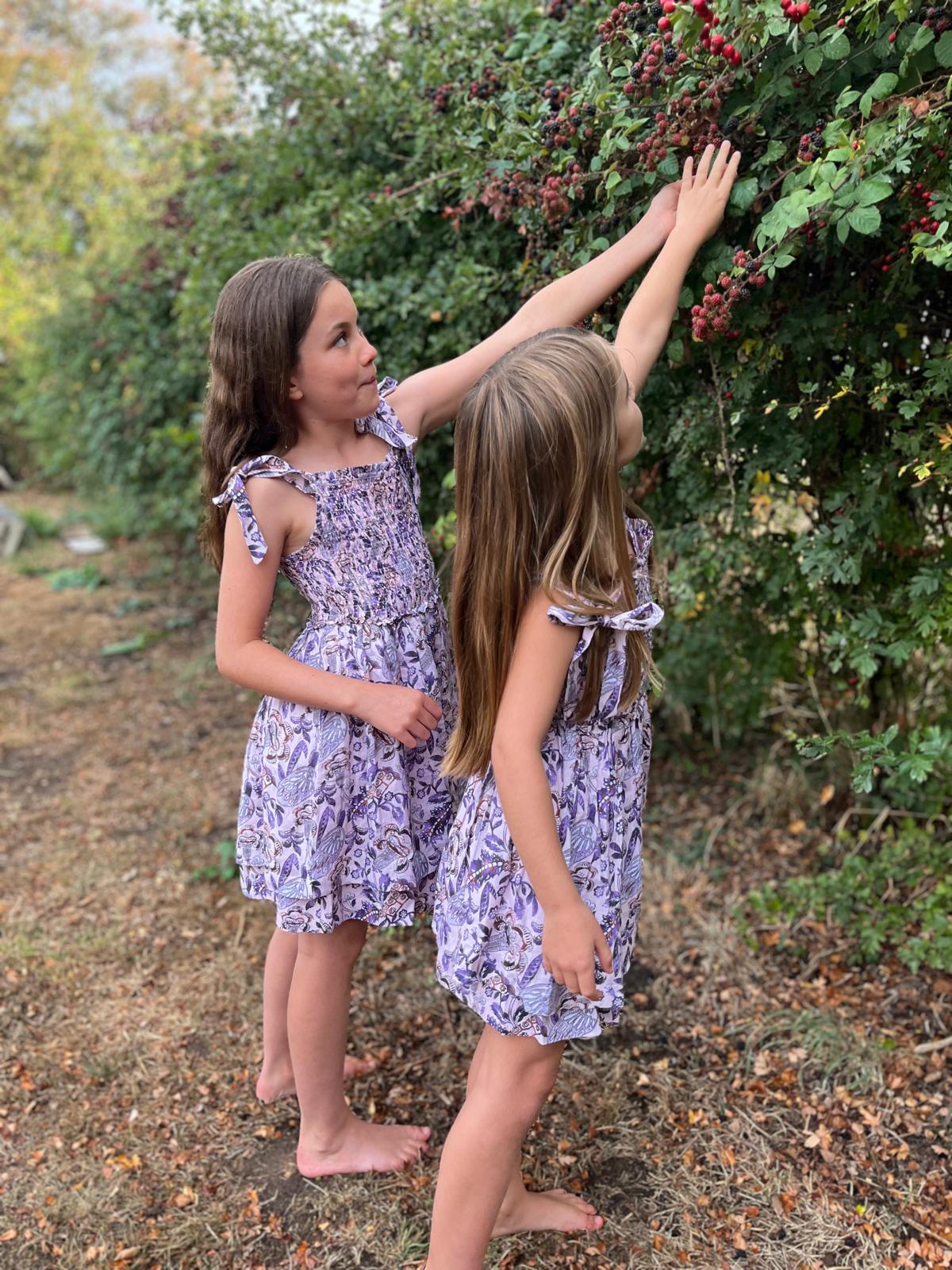 Luna Shirred Sundress