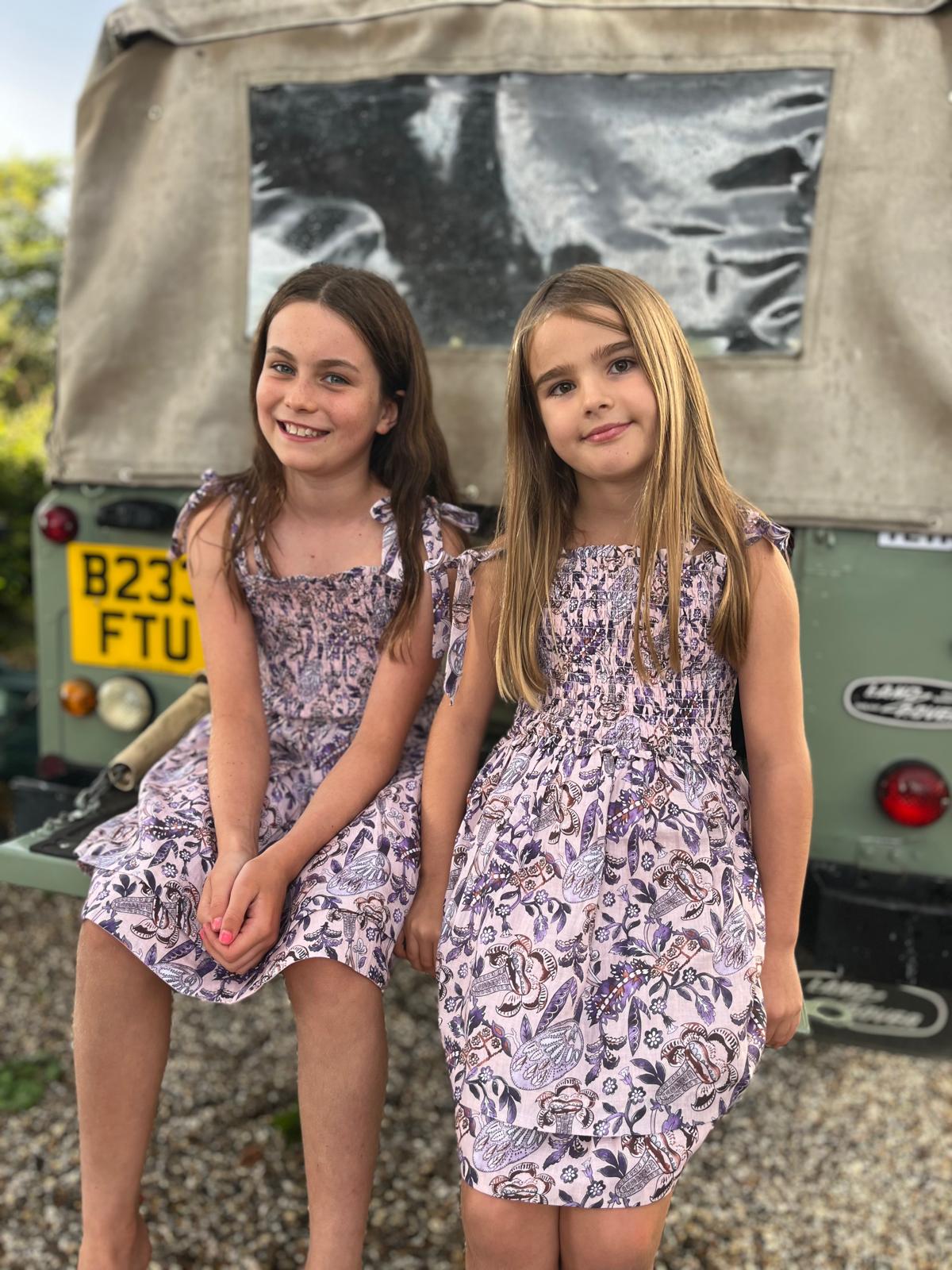 Luna Shirred Sundress