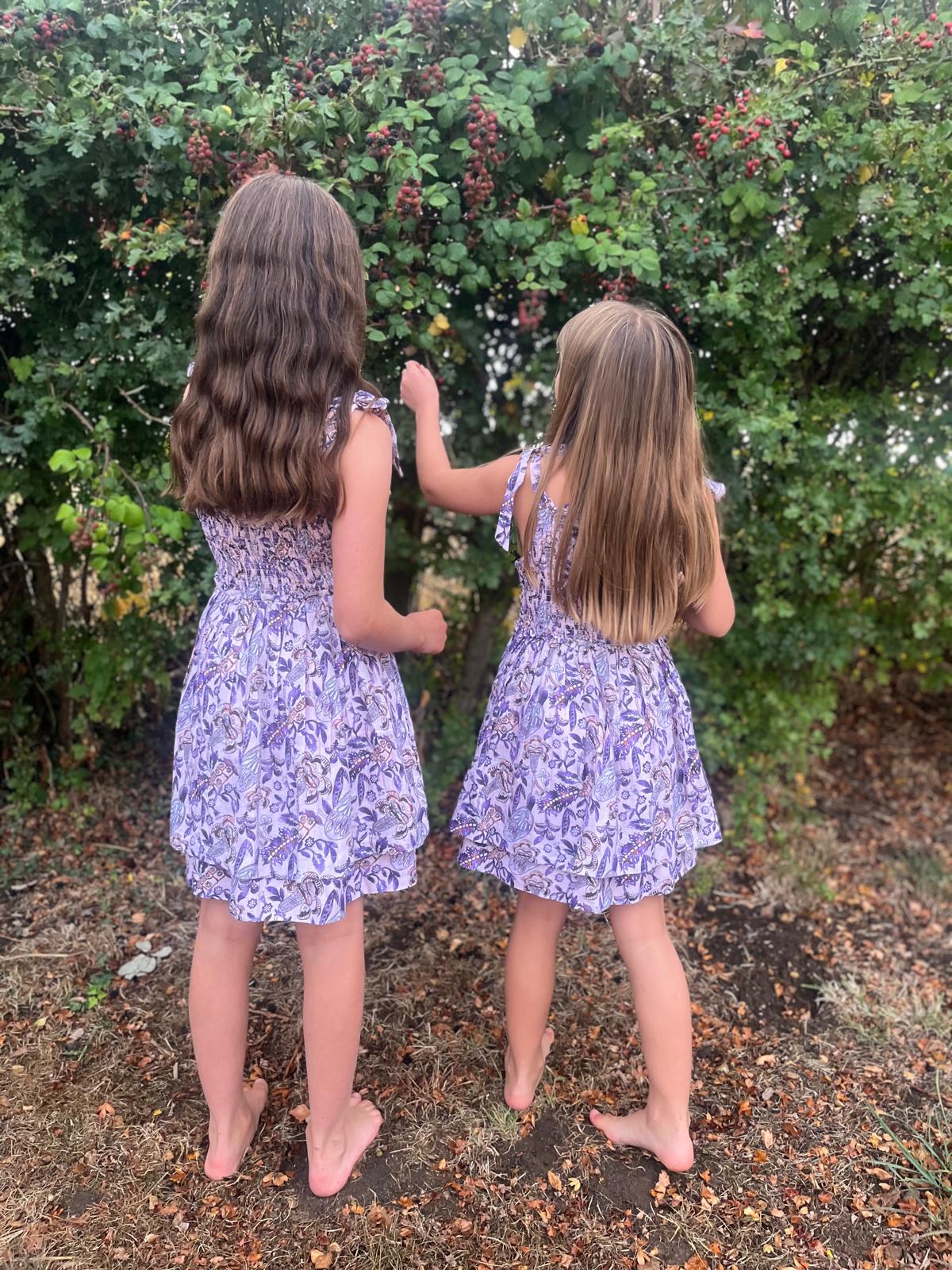 Luna Shirred Sundress