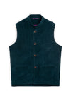 Men's Green Cord Waistcoat