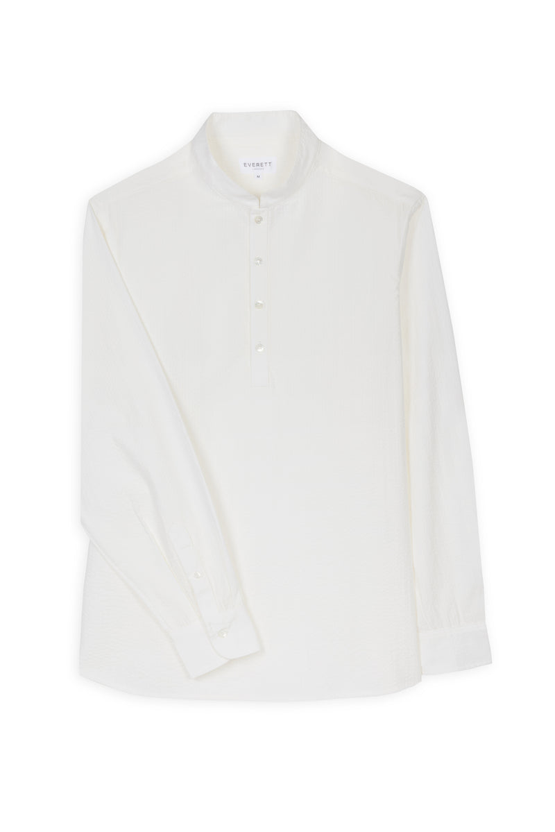 Seersucker Popover Shirt
