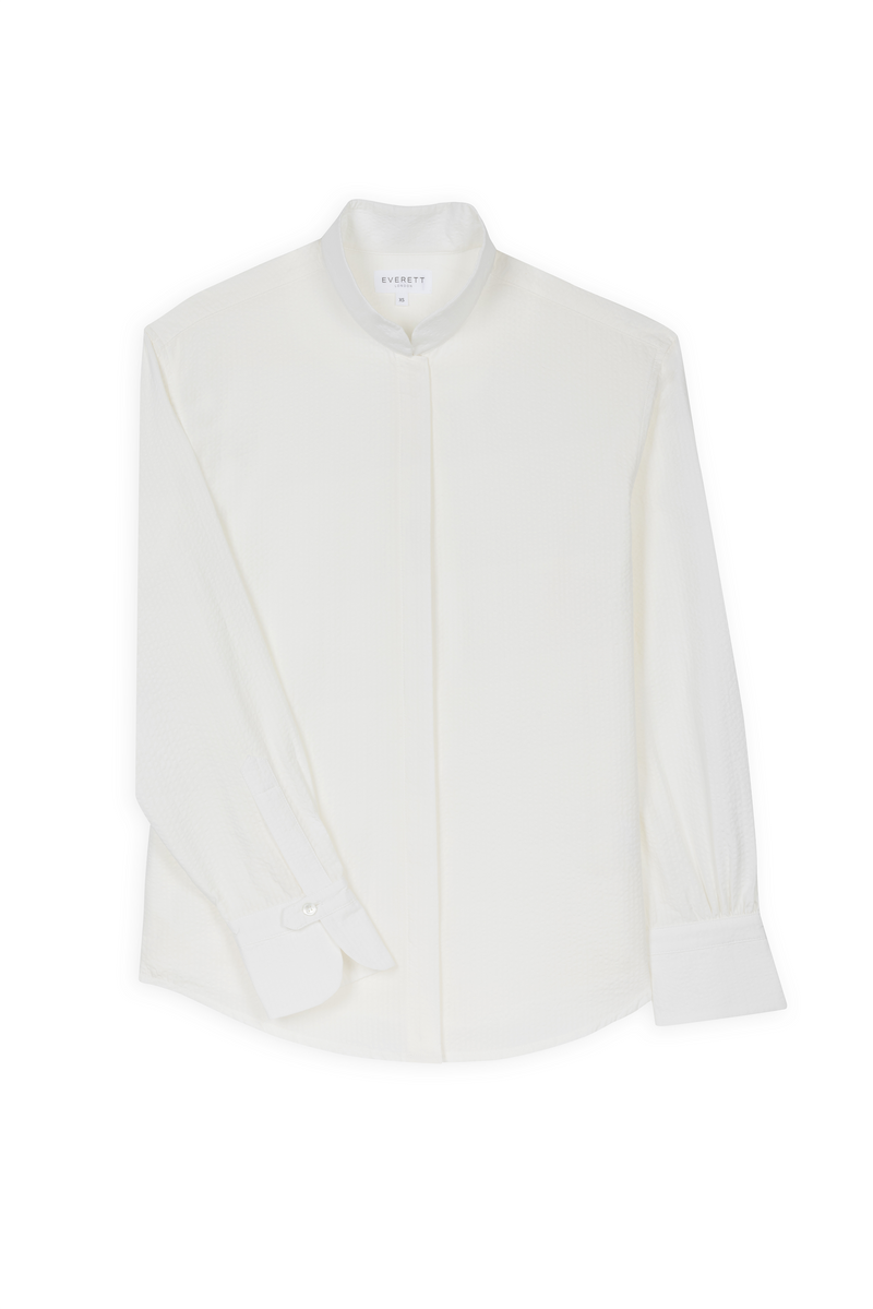 Oversized Bailey Shirt Seersucker