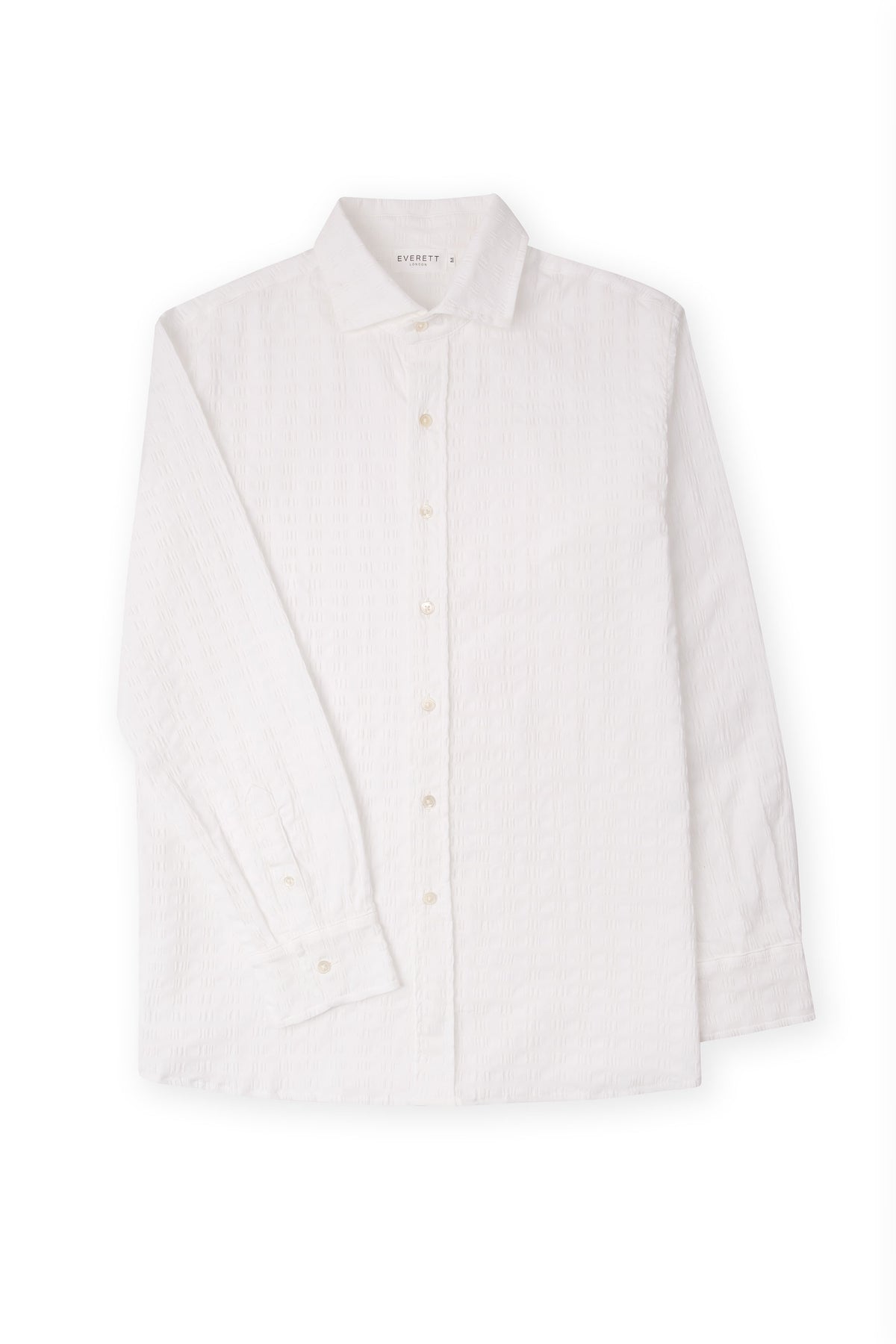 White Seersucker Shirt