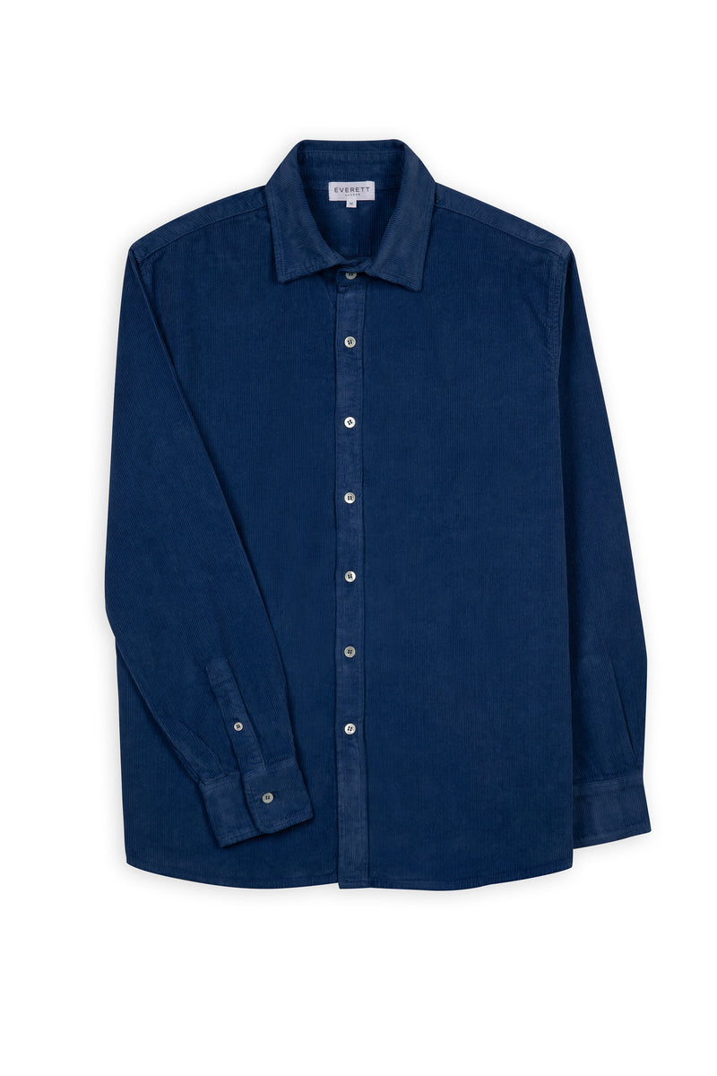 Denim Blue Cord Shirt