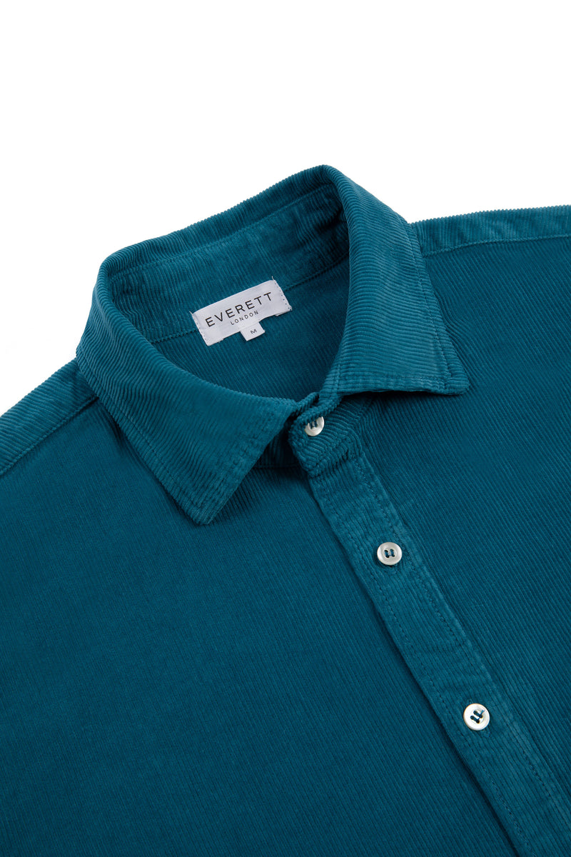 Ocean Green Cord Shirt