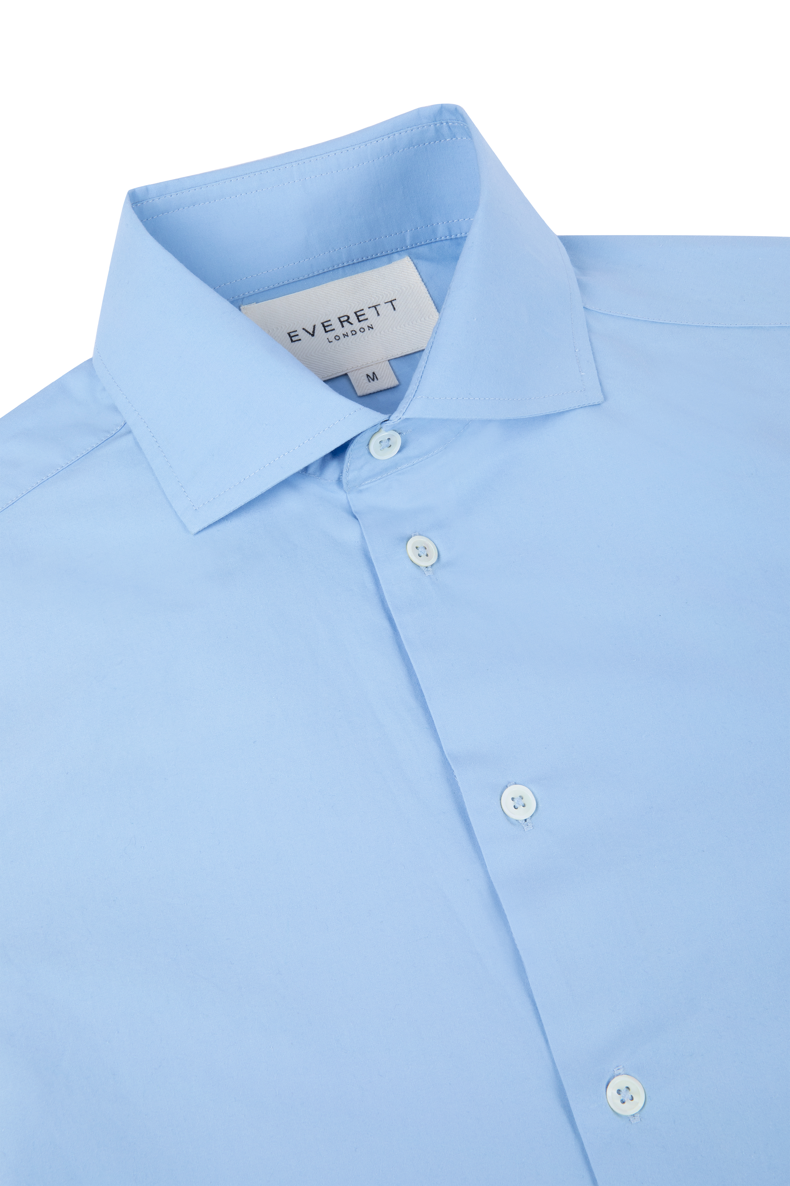 Men's Blue Cotton Shirt
