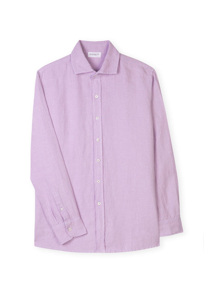 Lilac Linen Shirt