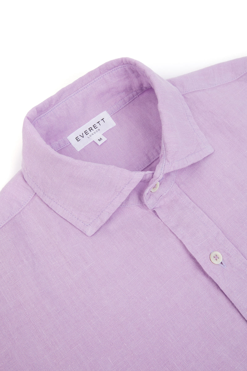 Lilac Linen Shirt