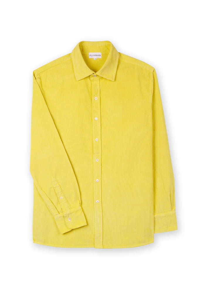 Yellow Cord Shirt UK
