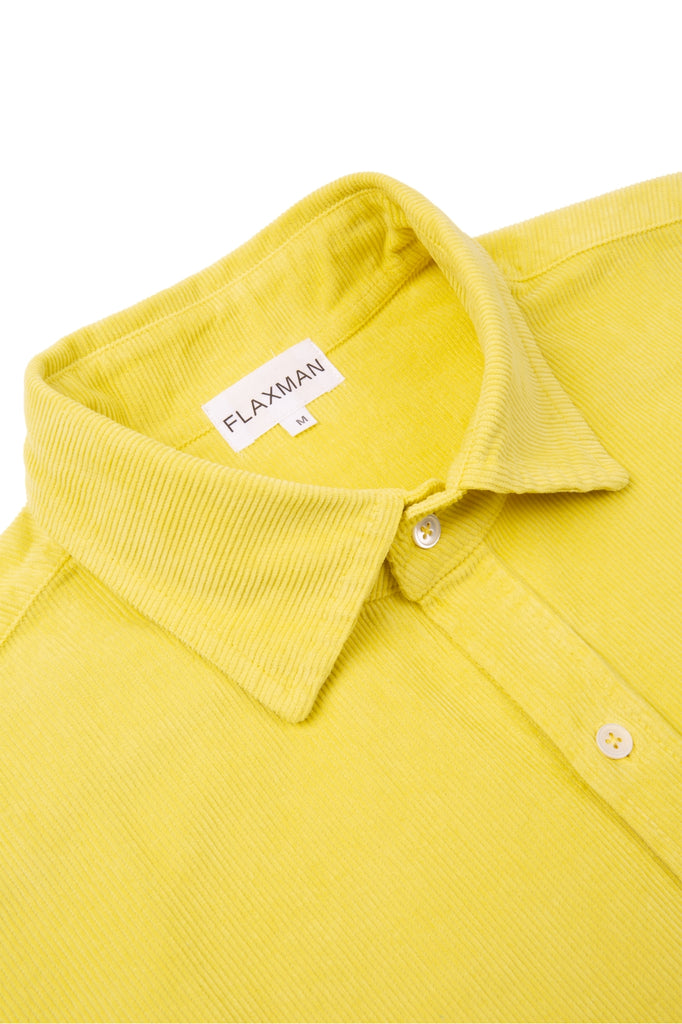 Yellow Cord Shirt UK - Everettlondon