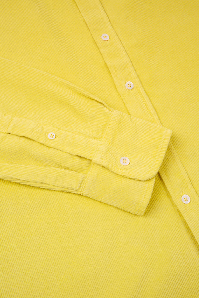 Yellow Cord Shirt UK