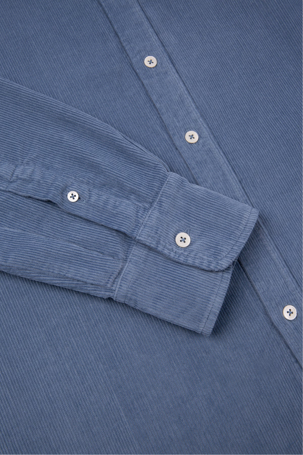 Dark Blue Cord Shirt
