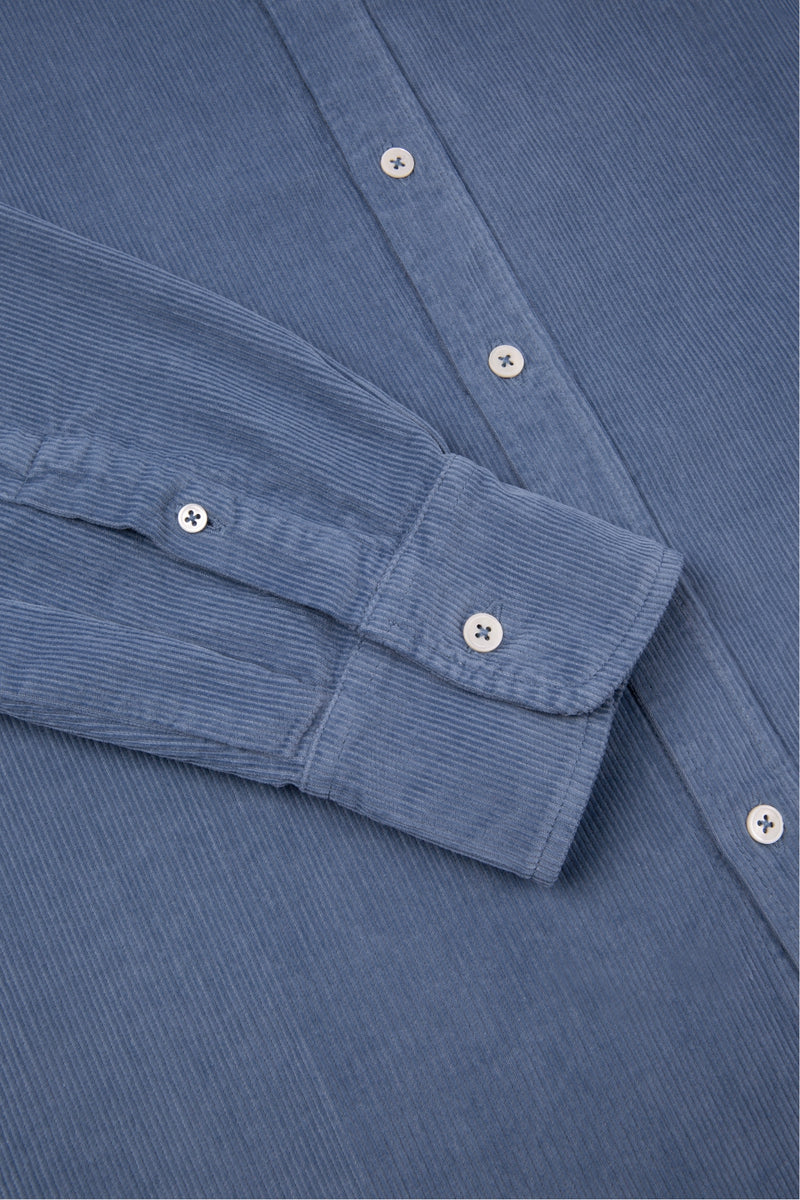Dark Blue Cord Shirt