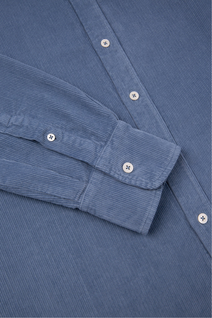 Dark Blue Cord Shirt