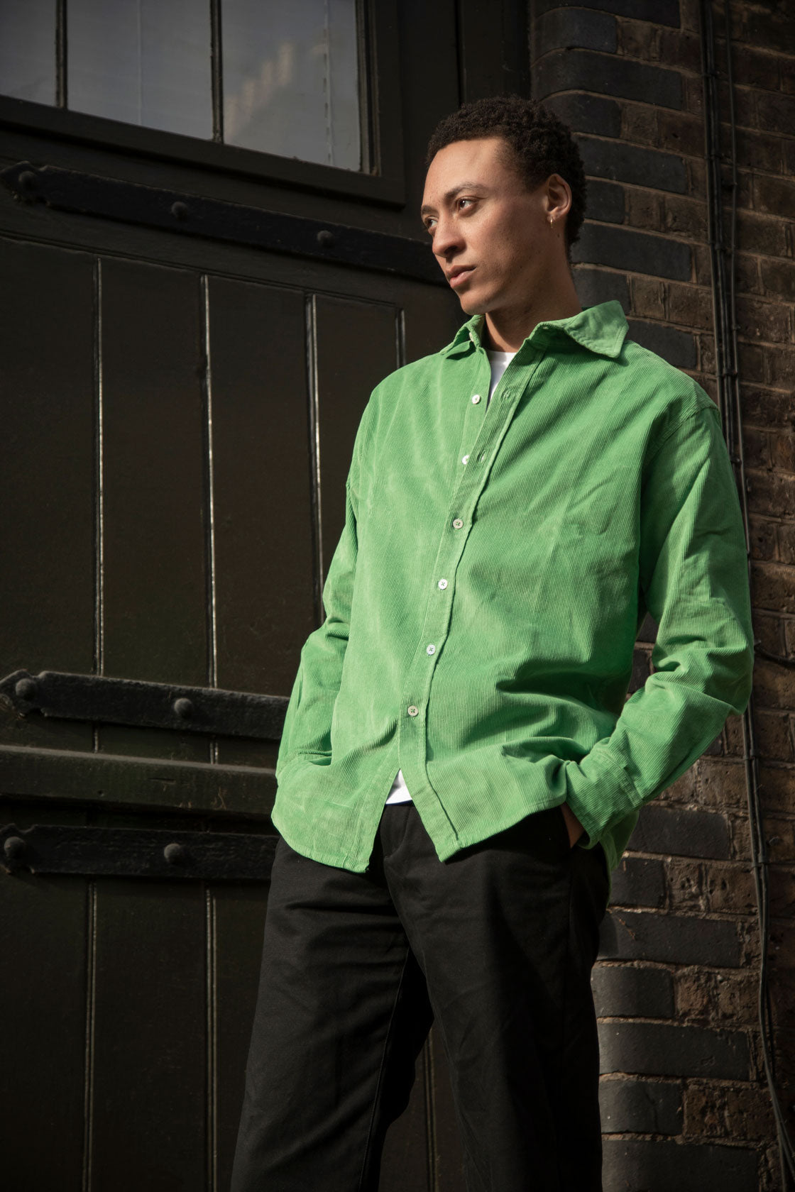 Green Cord Shirt