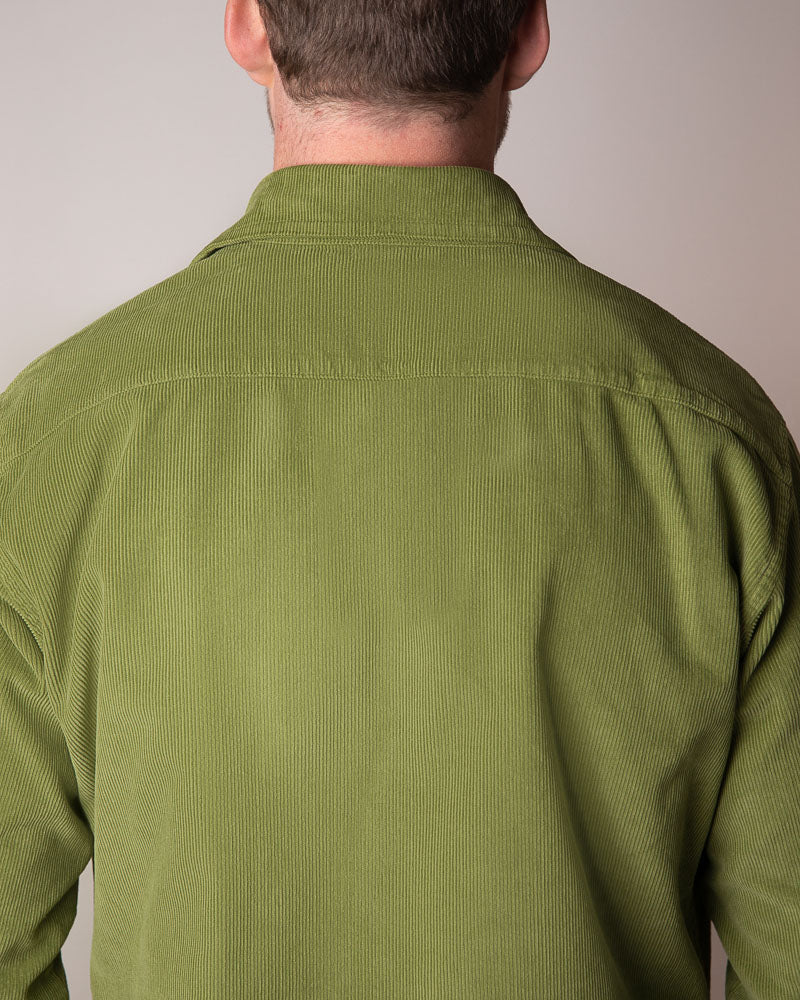 Buy Online Moss Green Cord Shirt – Everett London