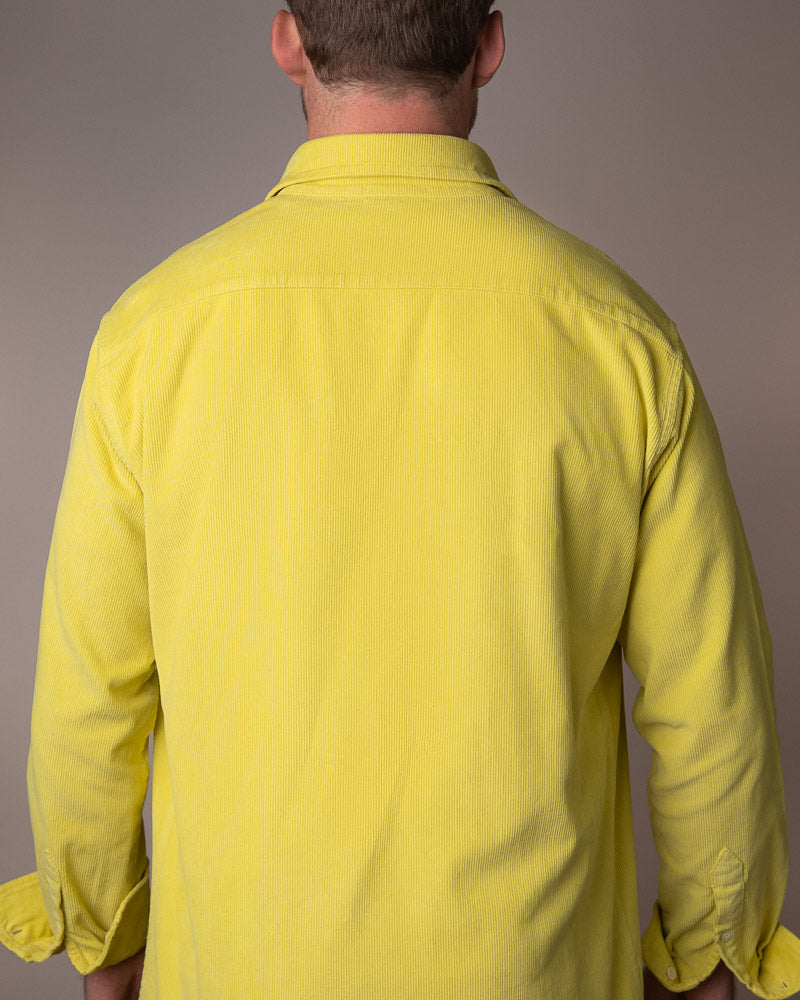 Yellow Cord Shirt UK - Everettlondon
